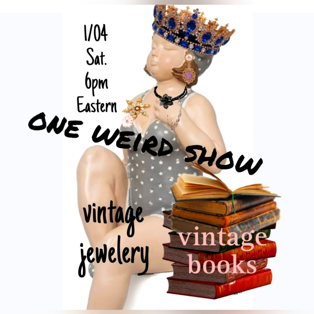 Show Sale Jewelery And Old Books